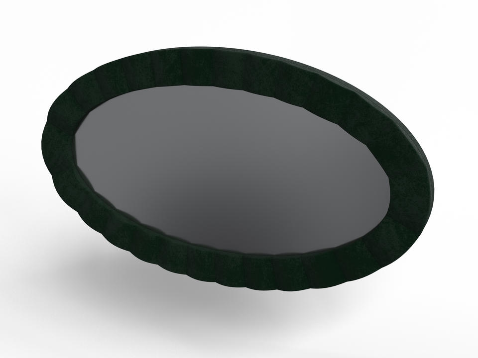 Зеркало Verda настенное Classic Ткань Микровелюр Laska 19 Папоротник Verda 119x5 22740₽